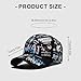 Fashionable Unisex Baseball Hat Sweatproof Windproof Protecting for Outdoor and Daily Activity Polyester Baseball Hat Black Blue