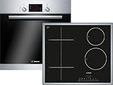 Bosch HBD31PC50 Backofen-Kochfeld-Kombination/A / 66 L / 3D Heißluft Plus/Direct Select/edelstahl