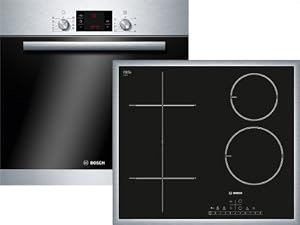 Bosch HBD31PC50 Backofen-Kochfeld-Kombinati... / 66 L / 3D Heißluft Plus/Direct Select/edelstahl