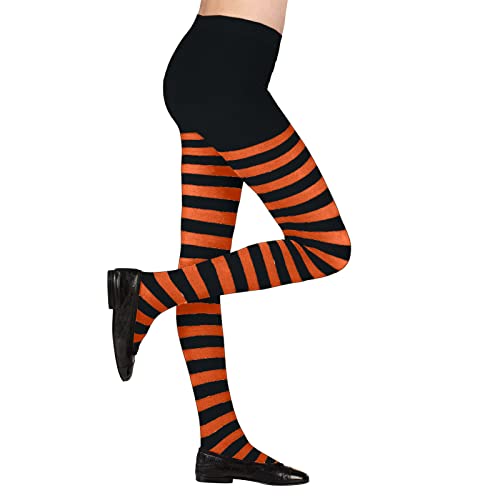 Girls' Tights Striped Tights For Children Panty Hose Length 69~72cm Costume Accessory Witch Carnival Boy Socks2