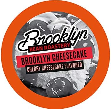 Brooklyn BeansBrooklyn Cheesecake Coffee Pods for Keurig K Cups Coffee Maker, 40 Count
