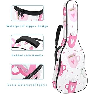 Hondank Housse de protection épaisse en éponge imperméable pour guitare acoustique, électrique, basse, guitare classique… - Les Beatles, Paul McCartney, John Lennon, RIngo Starr, George Harrison Hondank Housse de protection épaisse en éponge imperméable pour guitare acoustique, électrique, basse, guitare classique… – Image 3