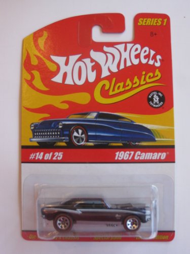 Hot Wheels Classics Blue 1967 Camaro 1:64 miniatura 1