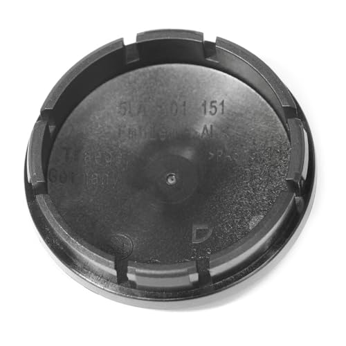 Skoda 5LA071213D Radzierkappen 4X Nabenkappen Felgendeckel Radnabenkappen Radkappen *** Kompatibilität VOR dem Kauf prüfen! ***