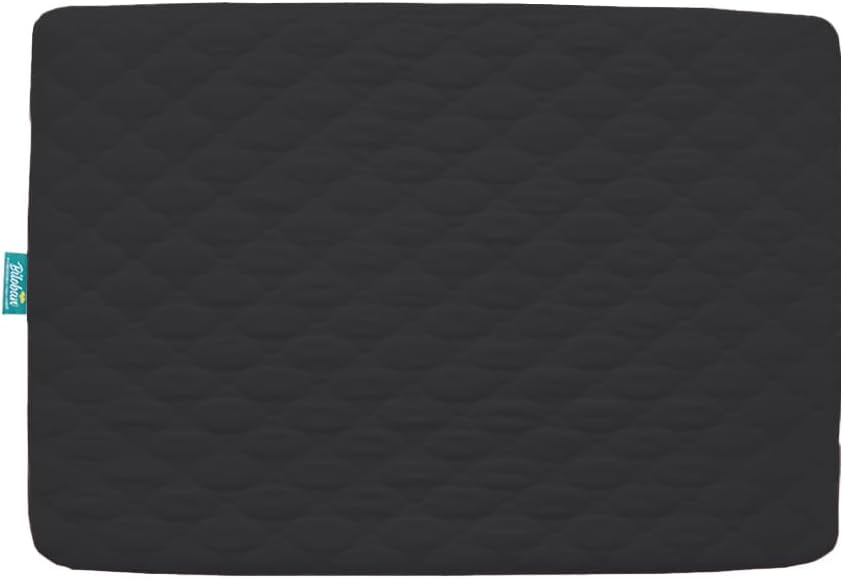 2 Pack Waterproof Pack and Play Mattress Pad Cover, Pack and Play Sheets Quilted- 39" x 27" Fitted for Graco Playard | Mini & Portable Mattresses -Washable Ultra Soft Padding