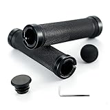 Poignées de Guidon VTT Ergonomiques, Poignées Vélo Anti Dérapantes pour Scooter,BMX,Trotinette,Diamètre Intérieur 22mm (Style4)