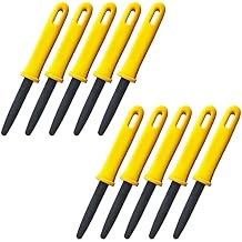CANARY Cardboard Cutter with Non-Stick Coated Blade - 7.5" Box Cutter Utility Knife for Breaking Down Boxes & Opening Packages - Made in Japan, Yellow Bulk 10-Pack for Industrial Use
