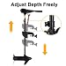MATTE 8 Velocidad del Motor eléctrico Trolling, 18/28/34/40/44/50/54/60/65/86 LBS Thrust Travesaño Montada...