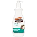 Palmer's Cocoa Butter Formula Skin Firming Body Lotion, Toning & Tightening Cream with Q10, Collagen & Elastin, Pump Bottle, 13.5 Oz.