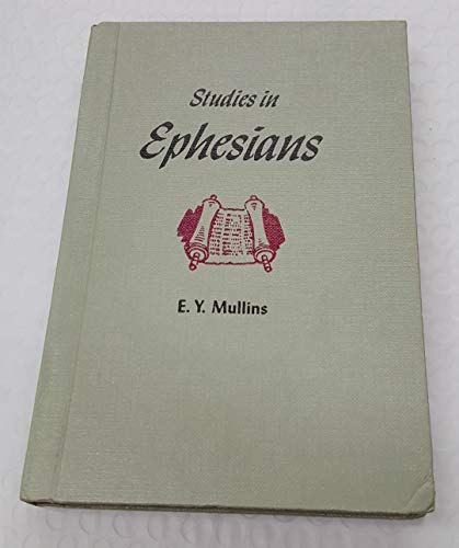 Studies in Ephesians B000KDH5VE Book Cover
