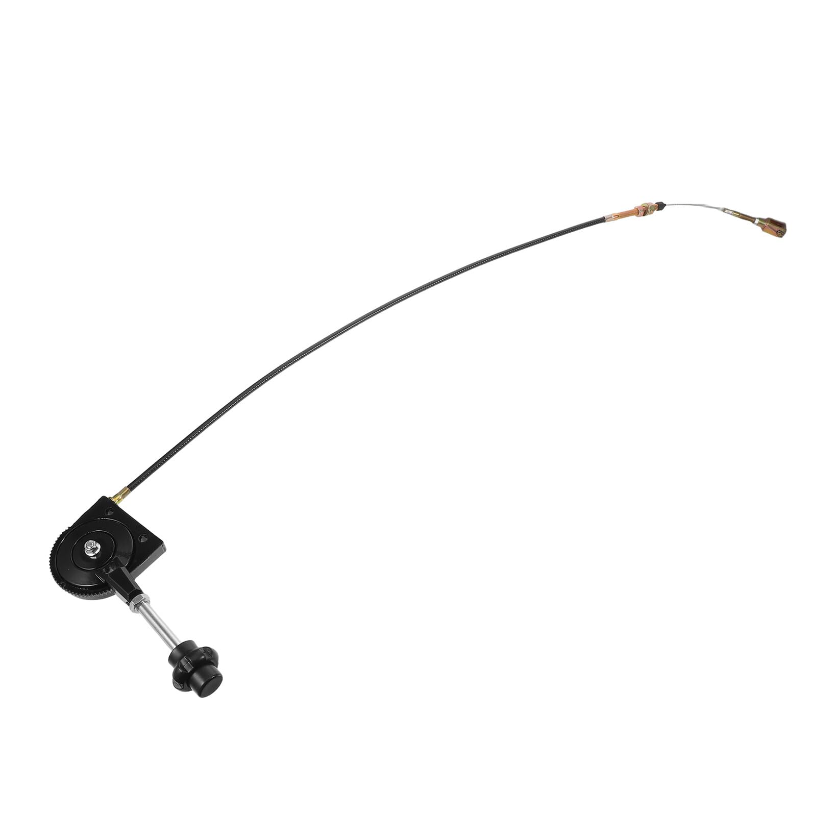 VALICLUD Leva Controllo Acceleratore Manuale Escavatore Cavo 1 Metro, Gruppo Maniglia Acceleratore a Cavo Resistente per Macchine Movimento Terra, Ricambio Parte Controllo Manuale