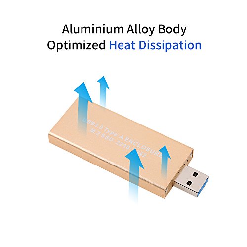 Docooler USB 3.0 a M.2 Estojo de armazenamento SSD para NGFF B Chave Disco rígido B + M Chave M2 SAT