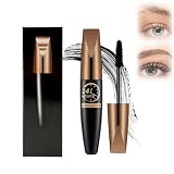 4D Silk Fiber Lash Mascara, 2026 NEW Lengthening and Thick, Black Fibre Mascaras, Waterproof Smudge Proof, Long Lasting, Fuller Lashes Amplify, All Day Exquisitely Full (1 PCS)