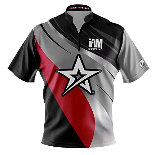 Logo Infusion Dye-Sublimated Bowling Jersey (Sash Collar) - I AM Bowling Fun Design 2010-RG - Roto Grip (Men's 2X) Multicolored