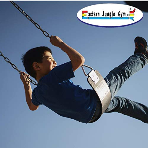 Eastern Jungle Gym 2 Outdoor Swing Seats for Playset Replacement Swings with Coated Swing Chains 66" - Thumbnail 6