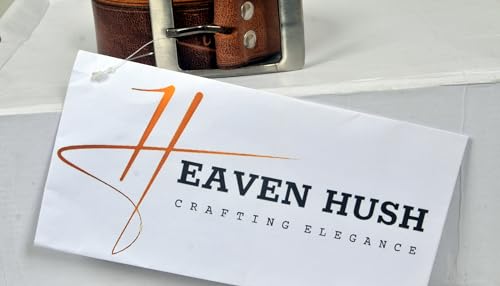 Men’s Genuine Leather Belt with Classic Buckle, Adjustable Waist Strap2