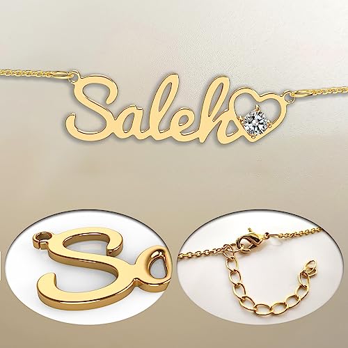Aiombvy Necklace Personalized, Custom Name Necklace Of Jewelry Gift For Women #TOP1