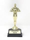 aahs!! Engraving World's Best Award Trophy (Amazing Mom (7 inches))