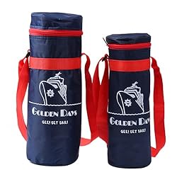 Enfriador Flexible Portátil 2 Piezas - Nevera 2L1....: ❤️ Apertura y cierre postal para mantener la temperatura estable al máximo. ❤️ Aislamiento térmico: las paredes térmicas más gruesas crean una bolsa completamente aislada para que los alimentos y las bebidas puedan mantenerse calientes o fríos durant...