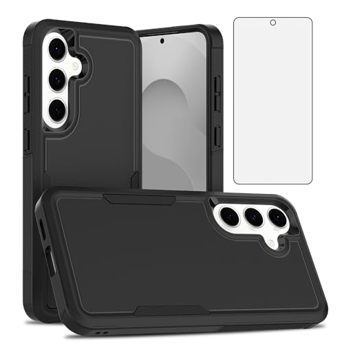 Coque Samsung Galaxy S25 FE Asuwish en silicone silicone et verre trempé