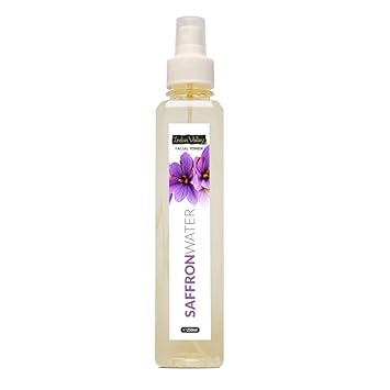 INDUS VALLEY Natural Saffron Water Facial Toner - Chemical Free - 250 ml - image, photos