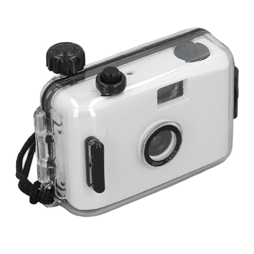 Appareil Photo à Film 35 Mm Réutilisable, étanche, Caméra sous-Marine (Profondeur) avec Obturateur 1/100 S et Objectif F/9 28 Mm, Gratuite pour d'anniversaire