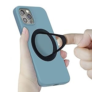 Yingmore Phone Grip, Elastic Silicone Cell Phone Strap Ring Holder Mobile Phone Finger Loop for Hand, Compatible with…