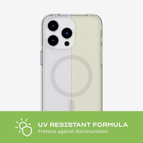 Coque antichoc iPhone 15 Pro Max tech21 Evo transparente MagSafe contre les chutes et rayures