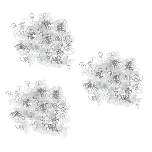 MERRYHAPY 300pezzi Chiodi Fissi Antiscivolo con Testa Plastica per Tappezzeria e Copriletti Strumenti Pratici e Discreti per Arredamento Domestico
