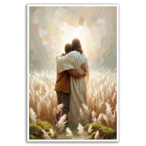 Jesus Embracing Artwork