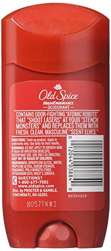 Image of Old Spice High Endurance Deodorant, Fresh 3 oz (Pack of 12)