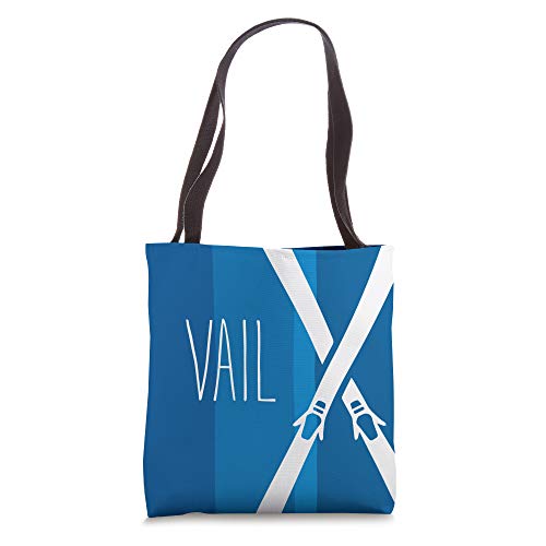 Vail Colorado Ski Tote Bag