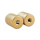 ダイヤモンドろう付けフィンガービット砥石車フライスカッタートリミング研削ヘッドドレッシング用石英石カウンタートップ大理石(20mm 100mesh)