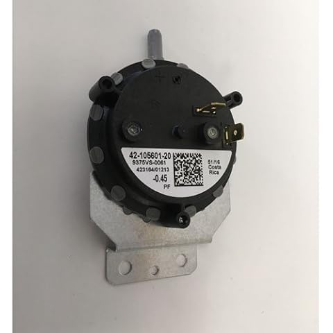 42-105601-20 - OEM Upgraded Replacement for Rheem Furnace Pressure Air Switch 0.45" Cover