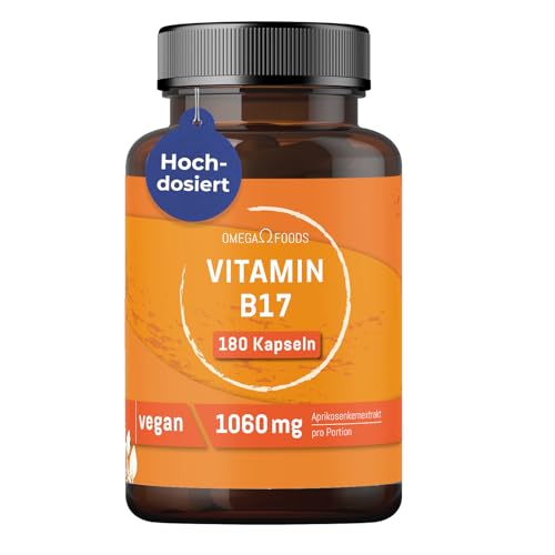 Aprikosenkern Kapseln 960mg Aprikosenkernextrakt pro Tagesdosierung 180 Kapseln Vitamin B17 Hochdosiert Vegan Acerola VitaminC Vitamin B 17 in Aprikosenkerne apricot seeds