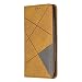 Produktbild LISUONG MYDM Ayjj. Rhombus Textur Horizontal Flip Magnetic Leather Case mit Halter & Kartensteckplätze Brieftasche for Nokia2.2 (Color : Yellow)