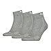Produktbild Puma Unisex Quarter Socken, Grau, 39/42 (3er Pack)