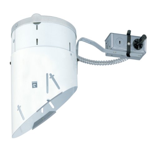 Juno TC928R Incandescen Non-IC Rated Super Slope Downlight, 6-Inch, White