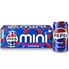 Pepsi Wild Cherry Cola Soda Pop Mini Cans, 7.5 Ounce Mini Cans (10 Pack) (Packaging May Vary)
