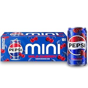 Pepsi Wild Cherry Cola Soda Pop Min...