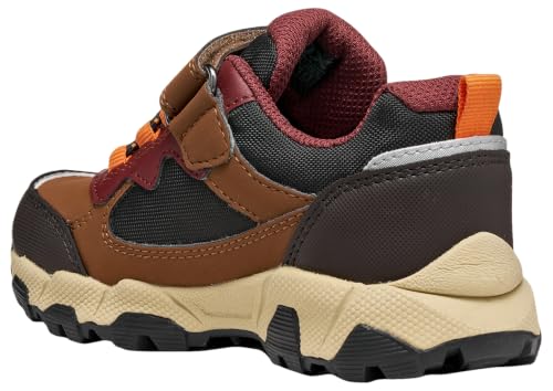 Geox Junior Boy J Magnetar Boy B ABX Baskets Marron/Bordeaux 29_EU