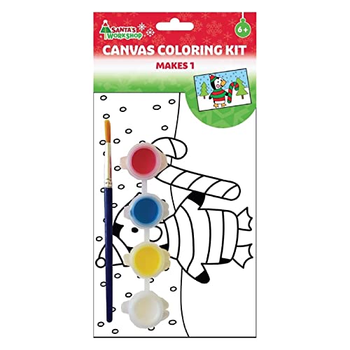 Colorbok Santa's Workshop Canvas Coloring Kit 4
