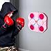Ckuakiwu Music Boxing Machine for Kids,Music Boxing Machine with Boxing Gloves for Kids, Wall Mounted Boxing Machine with Light, 3-Speed Boxing Music Workout Machine, No-Punch Boxing Target,2