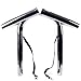Amarine Made 1Pcs Boat Fishing Rod Holder, Silver Highly Polished Stainless Steel Rod Holder, Outrigger Stylish Fishing Pole Holder