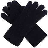 BSB LL Womens Winter Knit Gloves Fashion Warm Fleece Lined - Many Styles