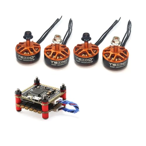 2507 1800KV 3-6S �u���V���X���[�^�[ F4 V3S �t���C�g 45A 60A ESC RC GEPRC 5 �C���` 250 220 �h���[�� Eachine Tyro129 Darwin129 FPV ���[�V���O�ƌ݊������� (Color 
