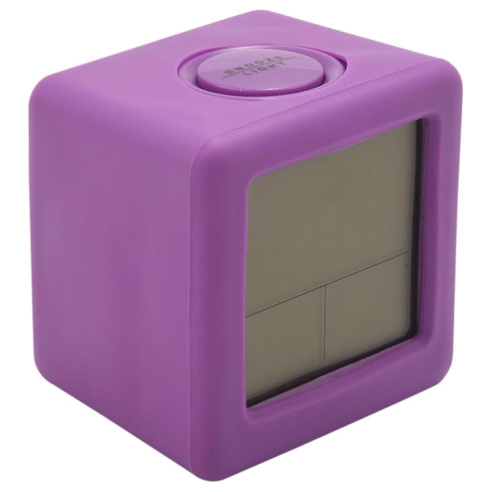 JOYHAPPST Digital Alarm Clock With Snooze Led Night Light For Bedroom,small Desk Bedside Travel Clocks Displa