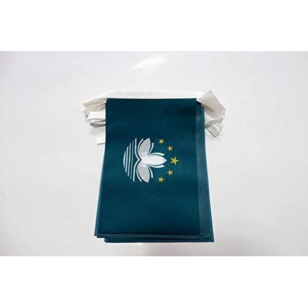 Guirlande drapeau Macao AZ FLAG de 12 mètres pour décoration