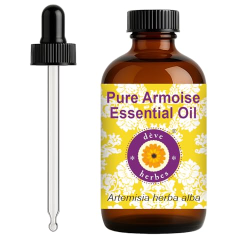 Artemisia herba alba essential oil with glass dropper 120ml
