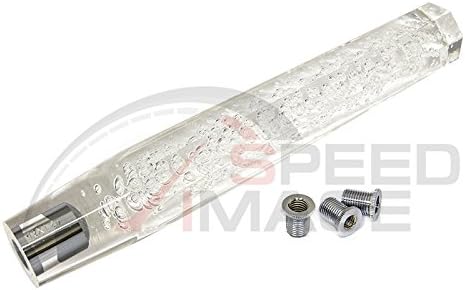 Universal JDM VIP 300mm Transparent Clear Diamond Bubble Shift Knob
